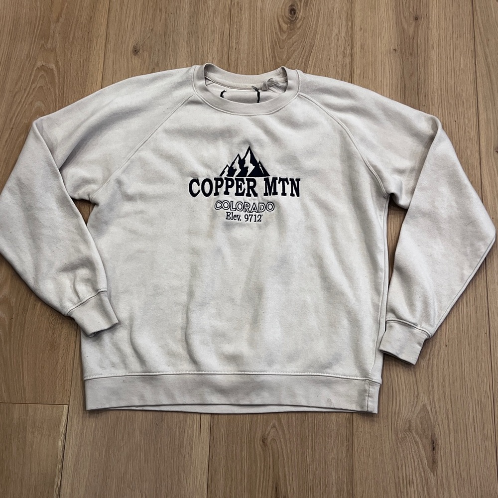Vintage Copper Mountain Colorado Ski Resort Crewneck Soft Sweatshirt Size Small